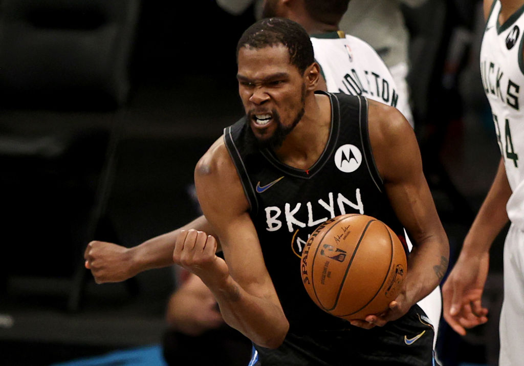 2021 NBA Playoffs: Durant's triple-double crushes Bucks in ...