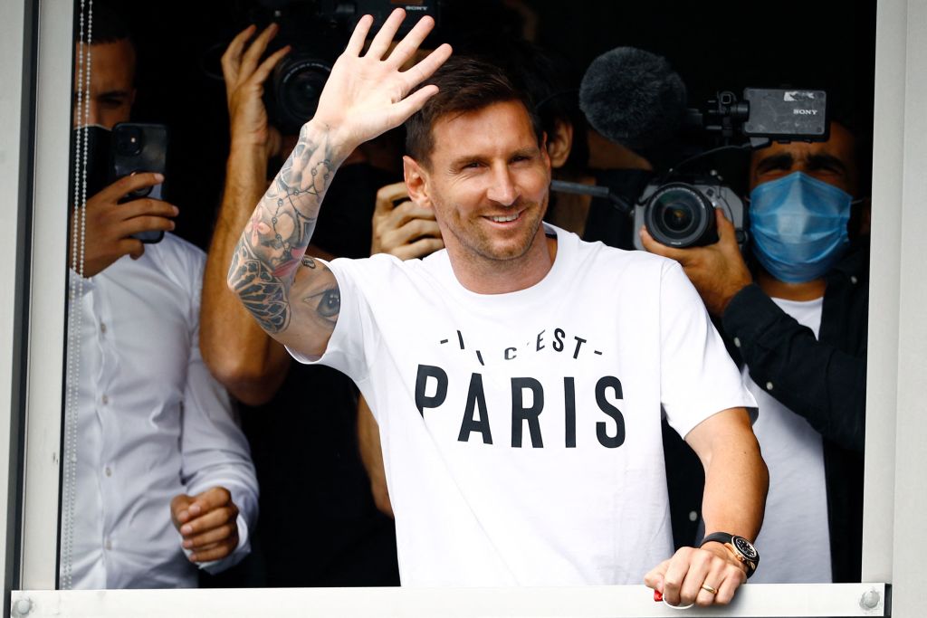 Celebration Erupts in Paris as Lionel Messi Signs With PSG for Two