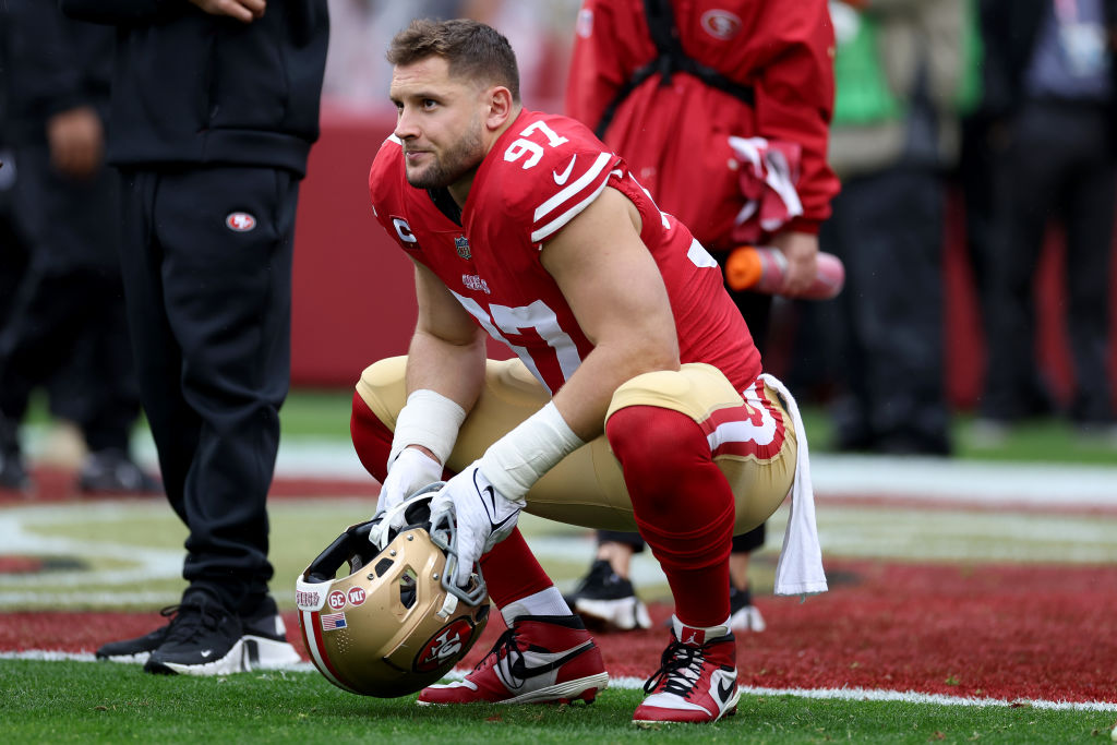 49ers Nick Bosa Absent in Training Camp Amid Contract Talks, GM John