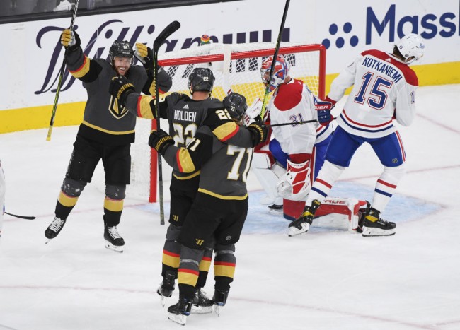 Montreal Canadiens v Vegas Golden Knights - Game One