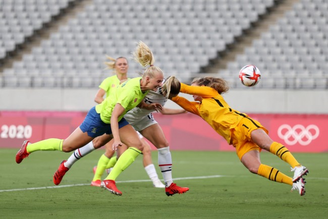Sweden Ends US Women's 44-Match Streak as Tokyo Olympics Kick off Soccer Competition
