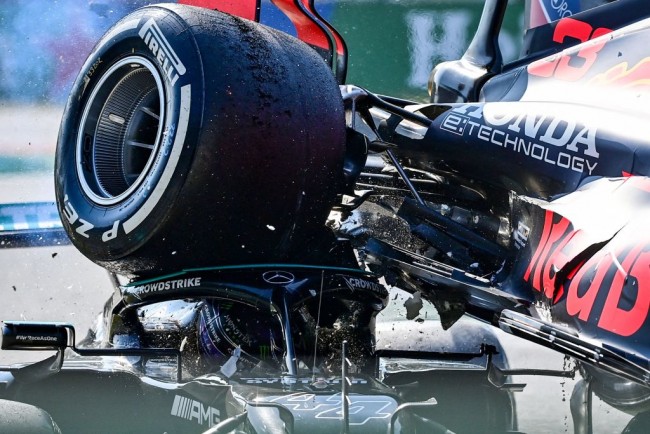 Lewis Hamilton Thanks Halo for Saving His Life as Max Verstappen Given 3-Place Grid Penalty for Role in Crash
