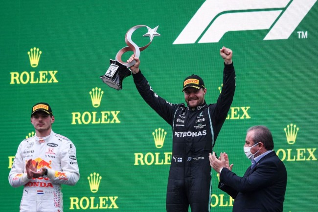 Bottas Wins 2021 Turkish Grand Prix; Max Verstappen Regains Lead Over Hamilton in F1 Title Race